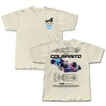 Camiseta Franco Colapinto #43 Blueprint Alpine F1 Team 