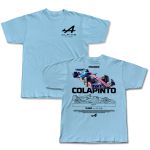 Camiseta Franco Colapinto #43 Classic Car Alpine F1 Team 