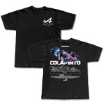 Camiseta Franco Colapinto #43 Classic Car Alpine F1 Team 