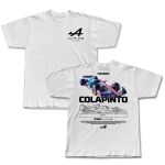 Camiseta Franco Colapinto #43 Classic Car Alpine F1 Team 