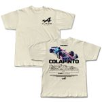 Camiseta Franco Colapinto #43 Classic Car Alpine F1 Team 