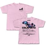 Camiseta Franco Colapinto #43 Classic Car Alpine F1 Team 