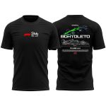 Camiseta Dry-fit Bortoleto Blueprint Classic