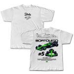 Camiseta Bortoleto Blueprint Two cars #5 Plus Size