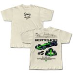 Camiseta Bortoleto Blueprint Two cars #5 Plus Size