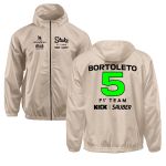 Blusa Corta vento Gabriel Bortoleto #5 Stake Team Kick Sauber