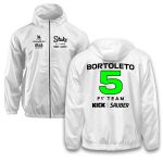 Blusa Corta vento Gabriel Bortoleto #5 Stake Team Kick Sauber