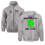 Blusa Corta vento Gabriel Bortoleto #5 Stake Team Kick Sauber