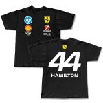 Camiseta Sponsorships Ferrari 2025 Lewis Hamilton #44 