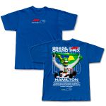 Camiseta Lewis Hamilton Homenagem Grand Prix do Brasil