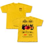 Camiseta 16# Leclerc Blue Print 