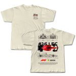 Camiseta 16# Leclerc Blue Print 