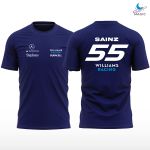 Camiseta Dry-fit Spons Sainz #55 Williams Racing