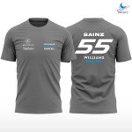 Camiseta Dry-fit Spons Sainz #55 Williams Racing