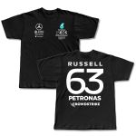 Camiseta George Russell #63 Sponsorships Mercedes