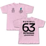 Camiseta George Russell #63 Sponsorships Mercedes