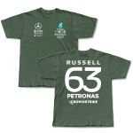 Camiseta George Russell #63 Sponsorships Mercedes
