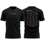 Camiseta Dry-fit Grand Prix Circuitos 2025 Fórmula 1