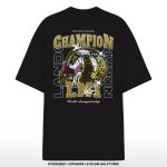 Camiseta Oversized Helmet Norris #1 World Champion LN1 Halftone