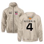 Blusa Corta vento Camiseta F1 Lando Norris #4 Sponsorships