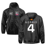 Blusa Corta vento Camiseta F1 Lando Norris #4 Sponsorships