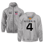 Blusa Corta vento Camiseta F1 Lando Norris #4 Sponsorships
