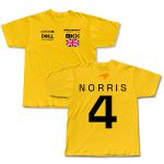 Camiseta F1 Lando Norris #4 Sponsorships 