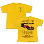  Camiseta Blueprint Lewis Hamilton Scuderia Ferrari 
