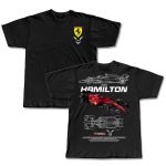  Camiseta Blueprint Lewis Hamilton Scuderia Ferrari 