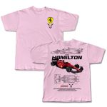  Camiseta Blueprint Lewis Hamilton Scuderia Ferrari 