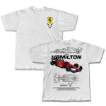  Camiseta Blueprint Lewis Hamilton Scuderia Ferrari 