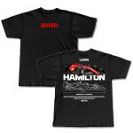 Camiseta F1 Lewis Hamilton 2025 Ferrarista