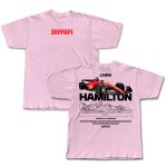 Camiseta F1 Lewis Hamilton 2025 Ferrarista