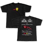  Camiseta Lewis Hamilton Scuderia Ferrari 2025