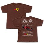  Camiseta Lewis Hamilton Scuderia Ferrari 2025