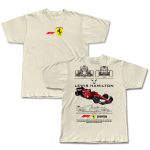  Camiseta Lewis Hamilton Scuderia Ferrari 2025