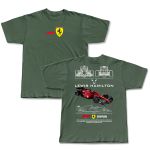  Camiseta Lewis Hamilton Scuderia Ferrari 2025