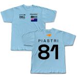 Camiseta Oscar Piastri #81 Sponsorships McLaren
