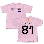 Camiseta Oscar Piastri #81 Sponsorships McLaren