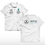 Camiseta F1 Gola Polo Sponsorships Mercedes 