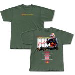Camiseta Verstappen Tetracampeão 