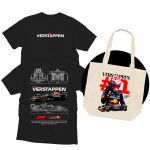 Kit Camisa Baby Look + Ecobag Max Verstappen #1