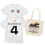Kit Camisa Baby Look + Ecobag Norris #4 McLaren 