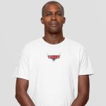 Kit casal Camisetas Mcqueen e Sally (ALL-WHITE) 