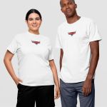 Kit casal Camisetas Mcqueen e Sally (ALL-WHITE) 