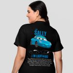 Kit casal Camisetas Mcqueen e Sally (ALL-BLACK)