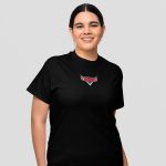 Kit casal Camisetas Mcqueen e Sally (ALL-BLACK)