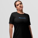 Kit casal Camisetas Relâmpago Mcqueen + Sally Carrera (ALL-BLACK) 