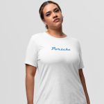 Kit casal Camisetas Relâmpago Mcqueen + Sally Carrera (ALL-WHITE) 