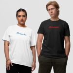 Kit casal Camisetas Relâmpago Mcqueen + Sally Carrera (MESCLADO)